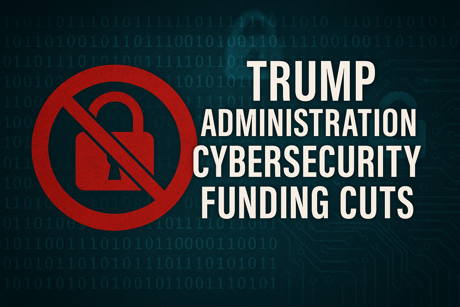 Trump Administration Cybersecurity Funding Cuts: